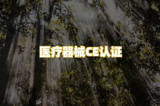 医疗器械CE认证